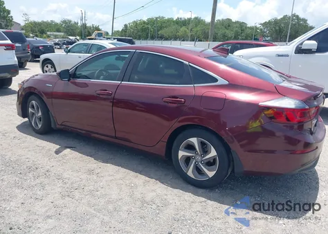 2020 Honda Insight Ex from USA, damaged, VIN 19XZE4F53LE005742